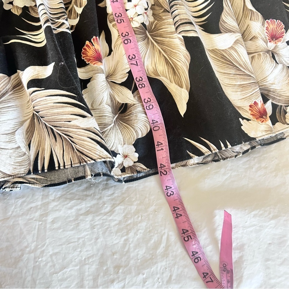 ROYAL CREATIONS Vintage Hawaiian Floral Muumuu Dress Midi Size M USA - Picture 12 of 12